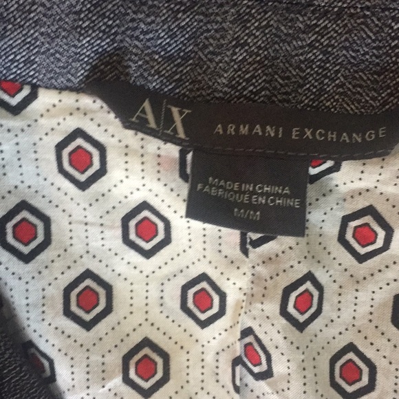 Armani Exchange Gray Blazer Men’s Medium Jacket - Picture 3 of 7